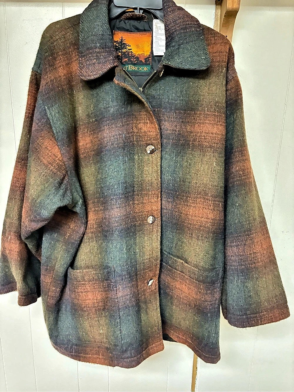 OutBrook Plaid Wool Blend Jacket